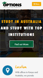 Mobile Screenshot of optionseducation.com.au